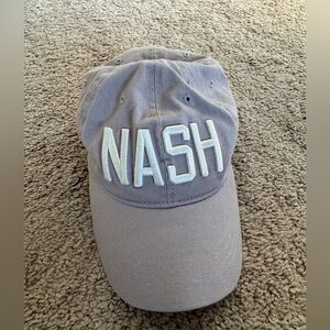 Nashville “NASH” baseball hat rarely worn